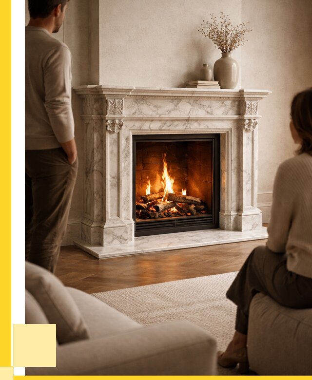 Мраморные камины под ключ в Барнауле от 252900 р. | ЭриданБрн