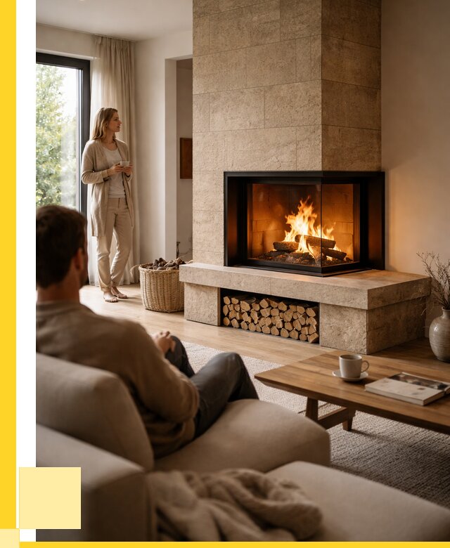 Угловые камины из кирпича установка в Барнауле от 151740 р. ЭриданБрн