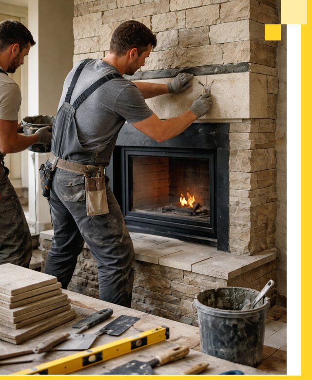 Проектирование и установка открытых каминов в Барнауле