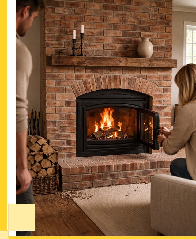 Кирпичные камины под ключ в Барнауле от 151740 р. | ЭриданБрн