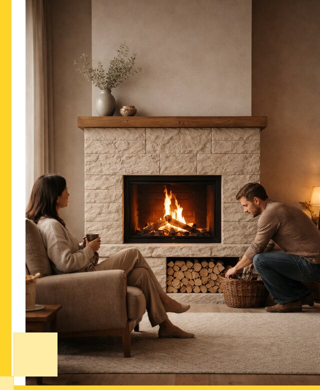 Камины для дома в Барнауле под ключ от 151740 р. | ЭриданБрн