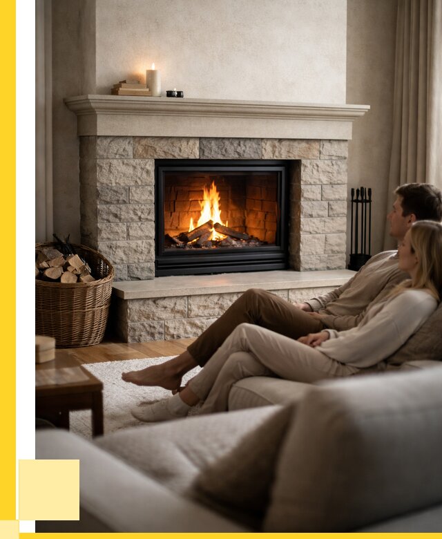 Камины в частном доме под ключ в Барнауле от 202320 р. | ЭриданБрн