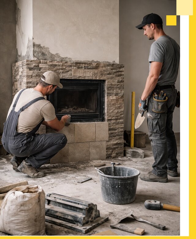 Камины под ключ в Барнауле: проект, изготовление и монтаж