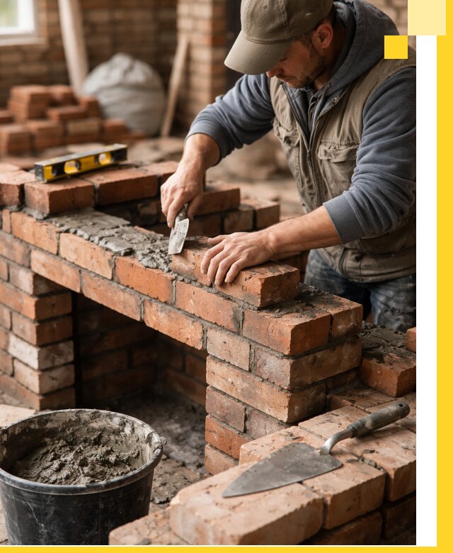 Кладка каминов под ключ в Барнауле профессиональная отделка и монтаж