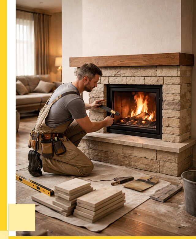 Строительство каминов в Барнауле от 151740 р., ЭриданБрн - под ключ