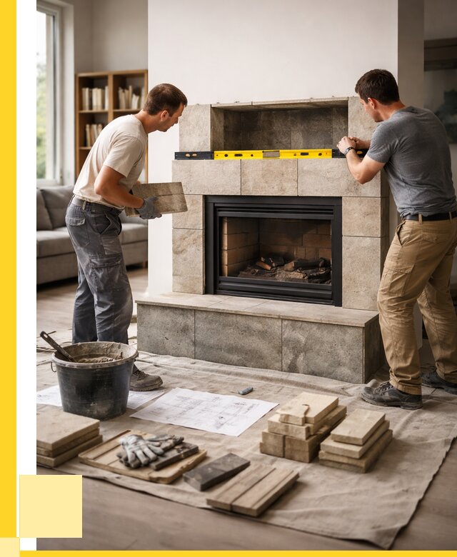 Монтаж каминов и установка в Барнауле от 45522 р. | ЭриданБрн