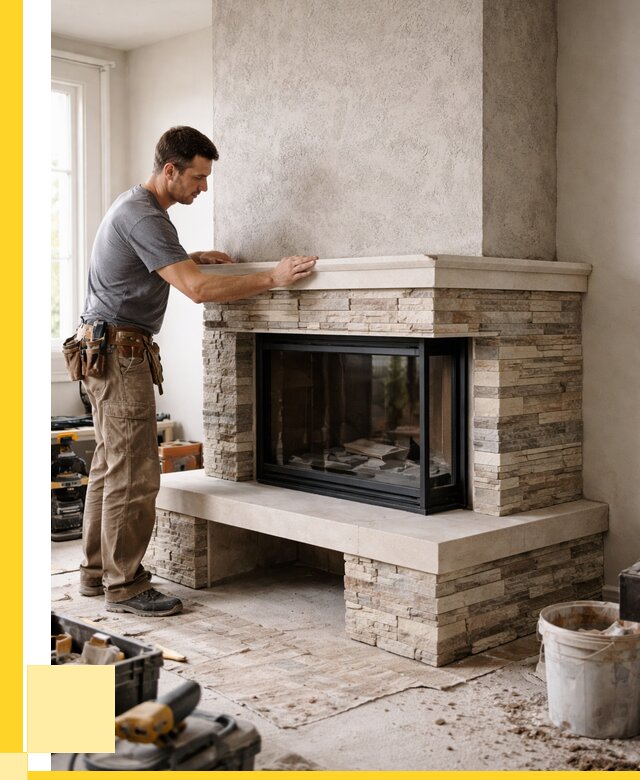 Изготовление каминов под ключ в Барнауле от 151740 р. | ЭриданБрн