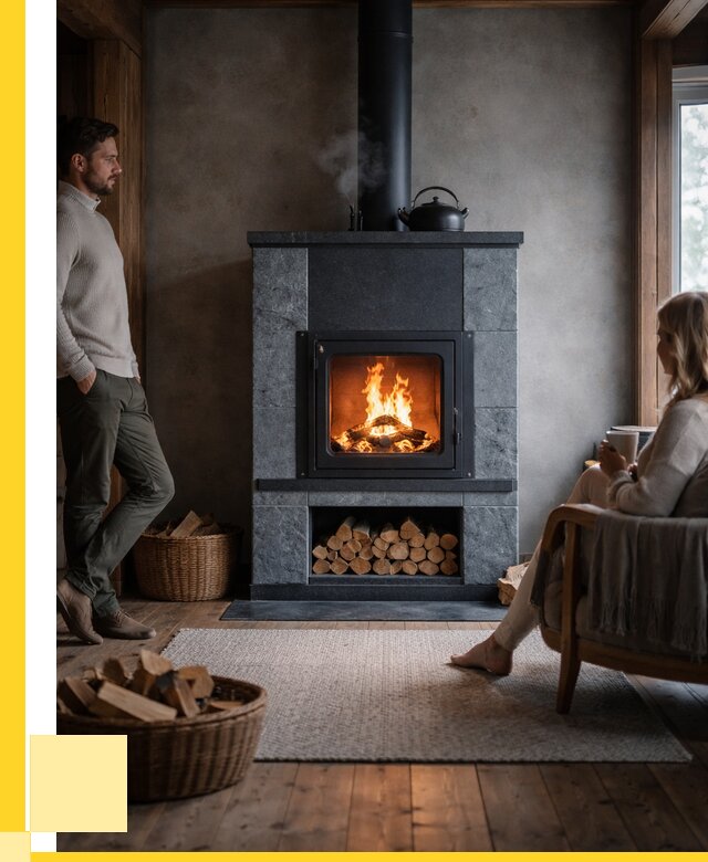 Каминопечи из кирпича в Барнауле под ключ от 121392 р., ЭриданБрн