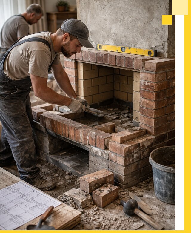 Изготовление и установка каминопечей под ключ в Барнауле