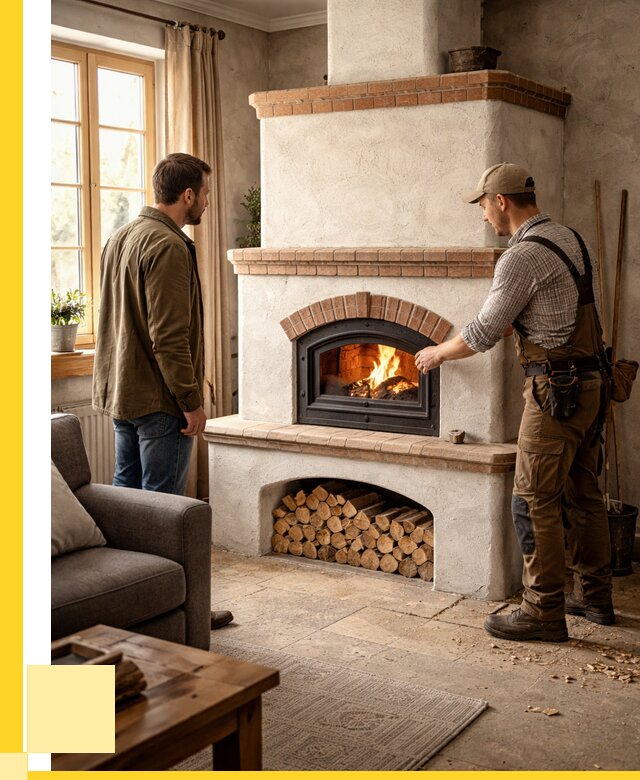 Печи камины в Барнауле: кирпичные, изразцовые от 60696 р. | ЭриданБрн