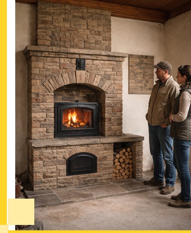 Кирпичная печь под ключ в Барнауле от 151740 р. | ЭриданБрн