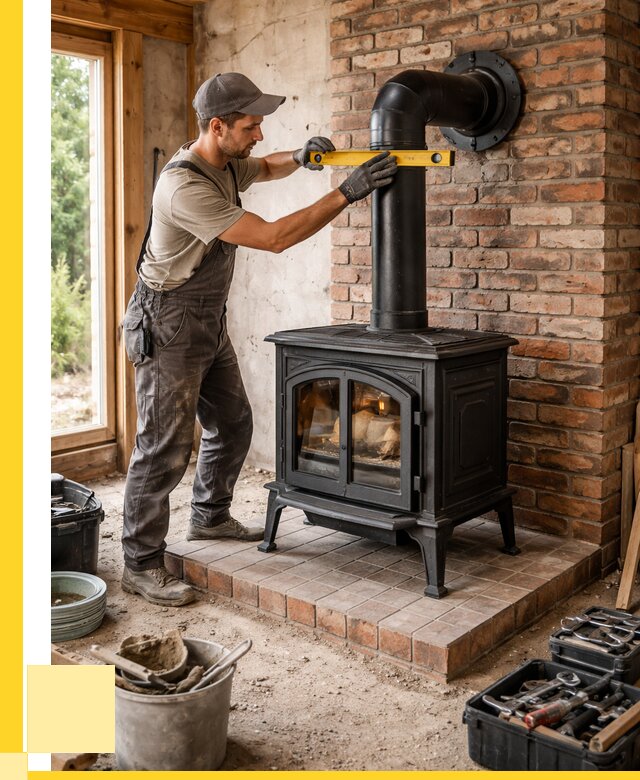 Монтаж печей установка банной печи в Барнауле от 15174 р. | ЭриданБрн