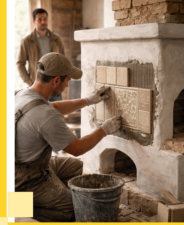 Отделка печей и банных печей в Барнауле от 35406 р. | ЭриданБрн