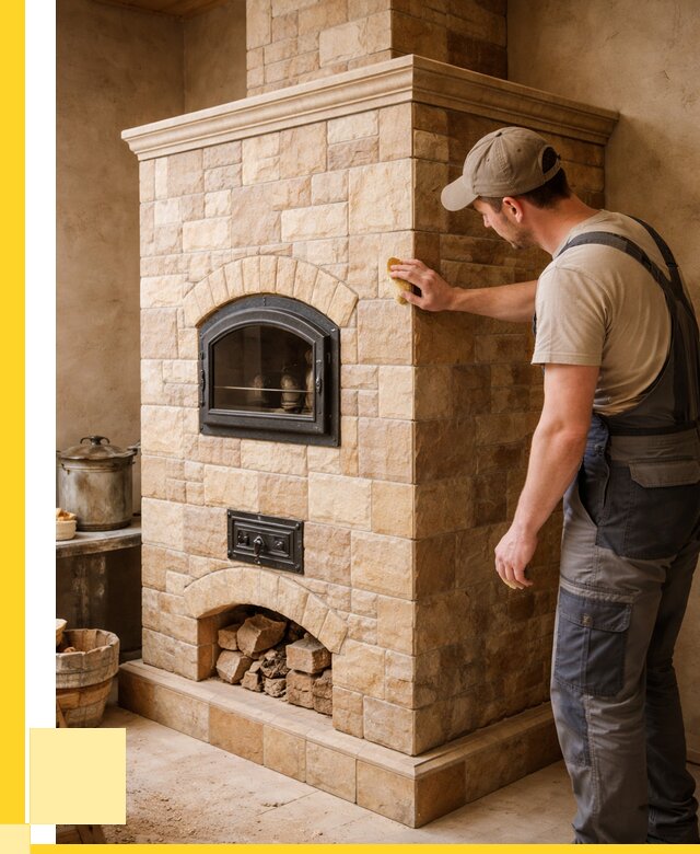 Облицовка печей в Барнауле от 4552 р. под ключ | ЭриданБрн