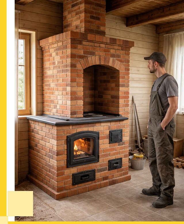 Кирпичные печи в Барнауле: купить от 151740 р. | ЭриданБрн