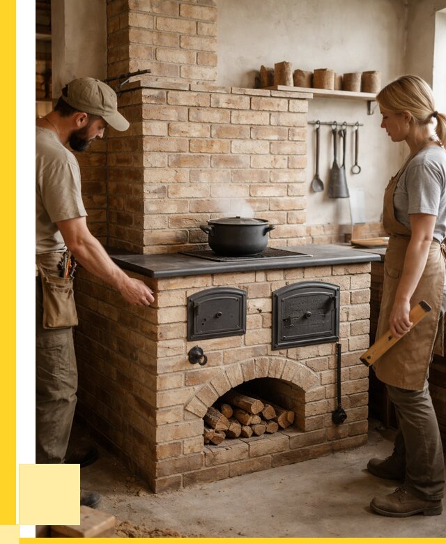 Варочно отопительные печи в Барнауле от 91044 р. | ЭриданБрн