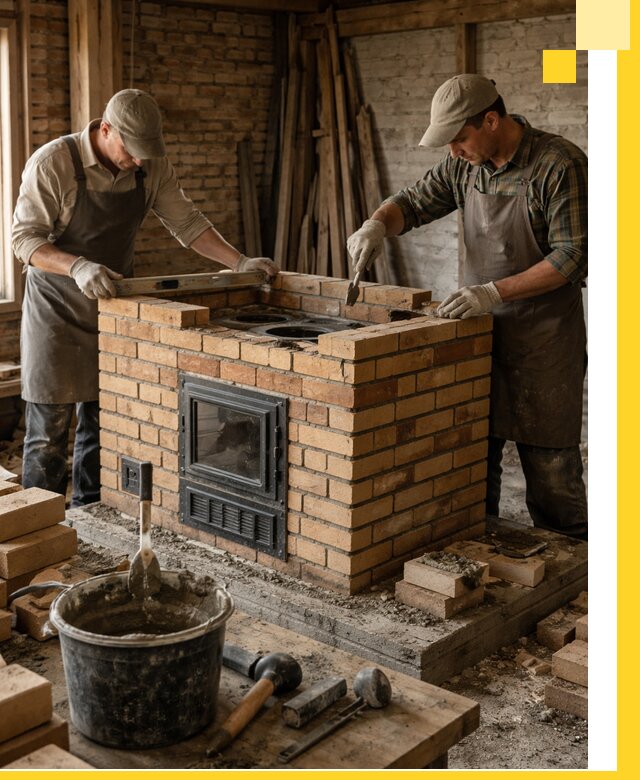 Изготовление и установка варочных печей под ключ в Барнауле