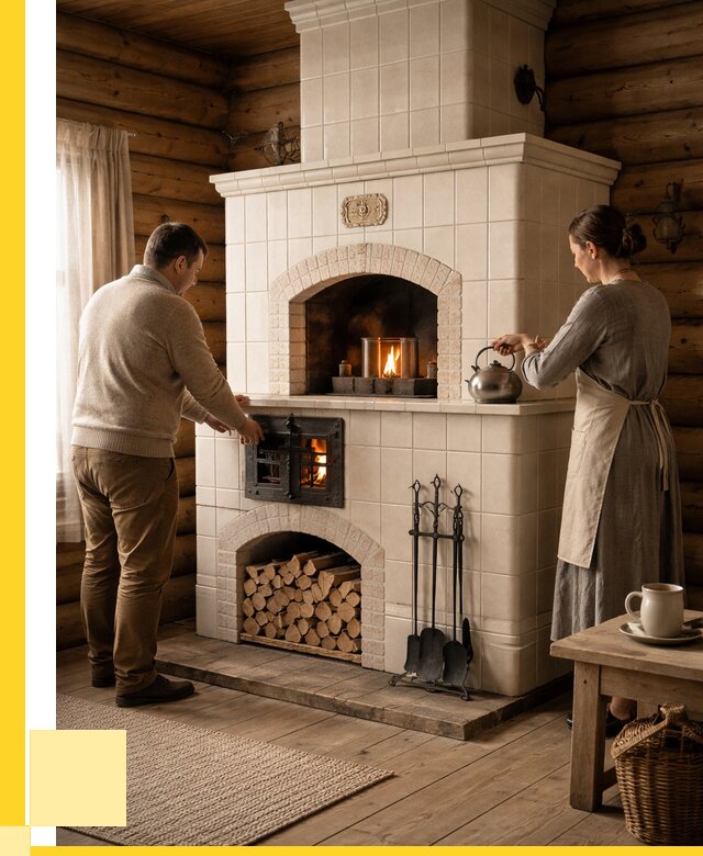 Русские печи в Барнауле: установка от 151740 р. ЭриданБрн