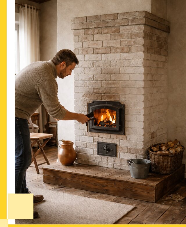 Печь голландка из кирпича в Барнауле от 85986 р. | ЭриданБрн