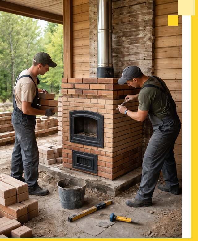 Производство и установка дачных печей под ключ в Барнауле
