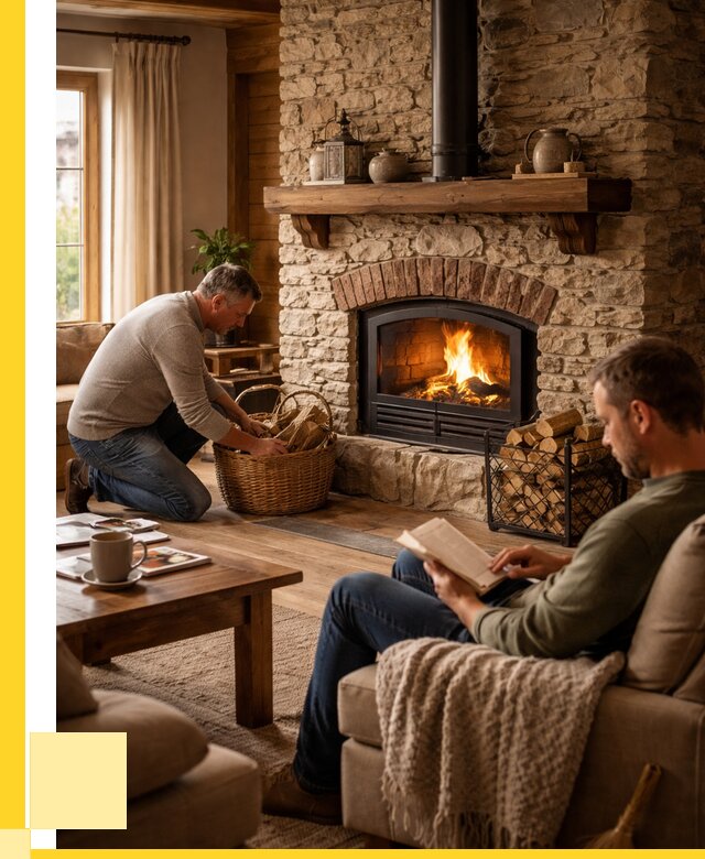 Печи в частном доме в Барнауле от 75870 р. | ЭриданБрн дров