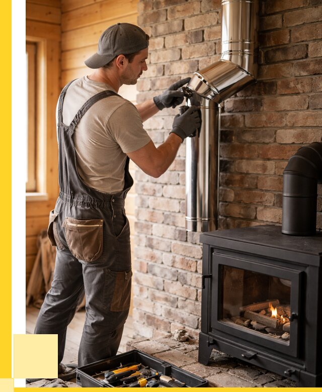 Монтаж дымоходов для печей в Барнауле от 7587 р. | ЭриданБрн