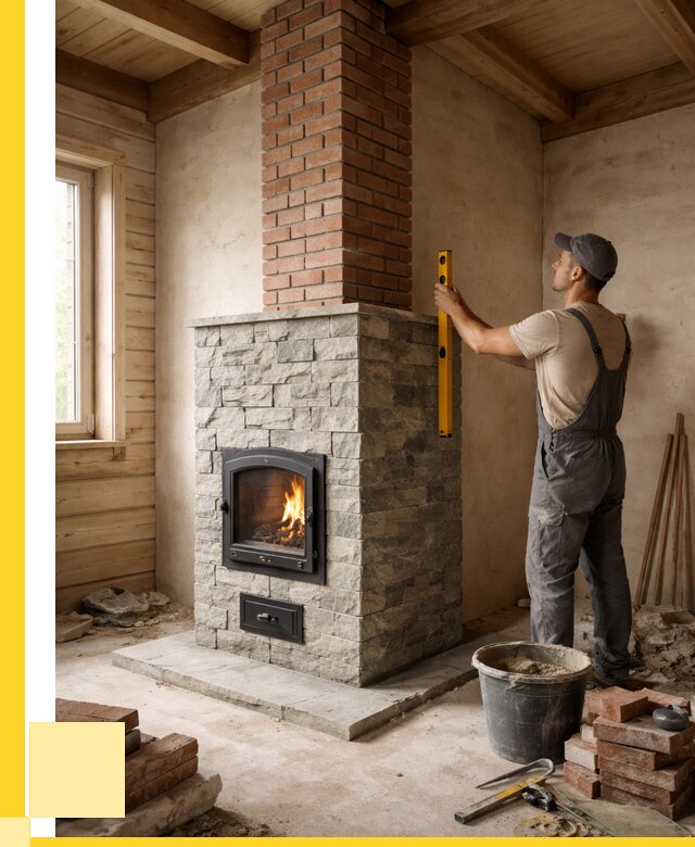 Печи и дымоходы под ключ в Барнауле от 45522 р., ЭриданБрн