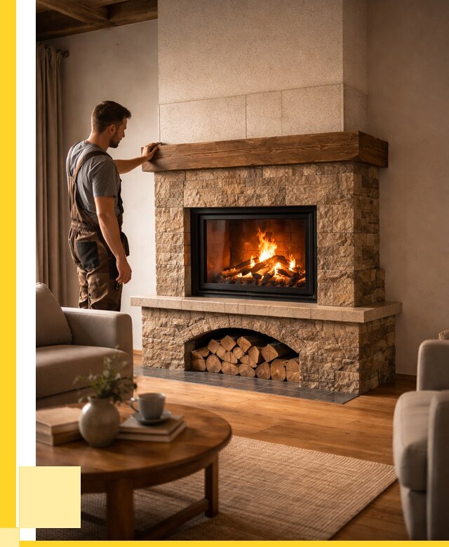 Печи камины для дома под ключ в Барнауле от 55638 р. | ЭриданБрн