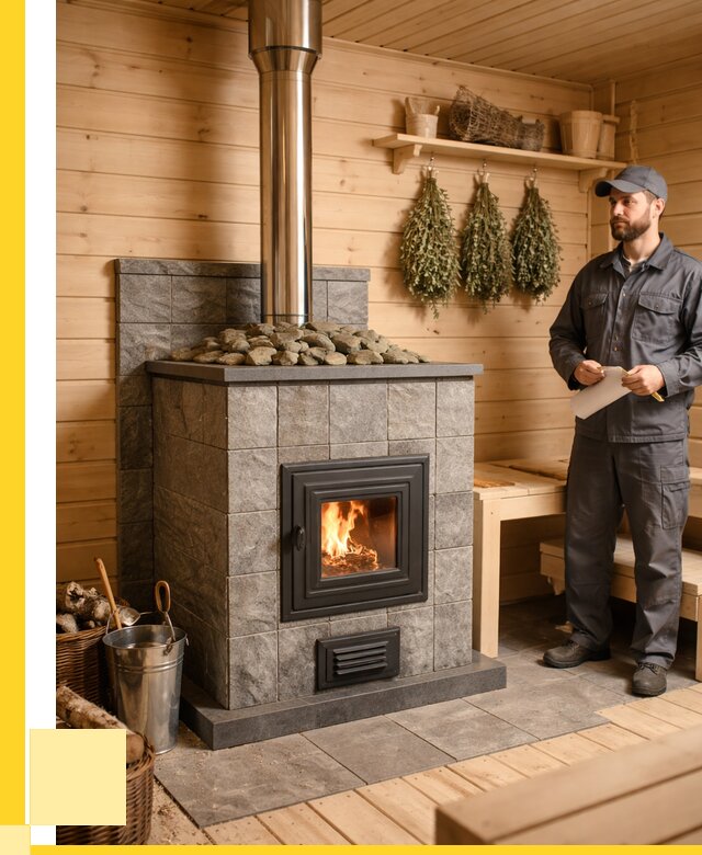 Печи для бани под ключ в Барнауле от 121392 р. | ЭриданБрн