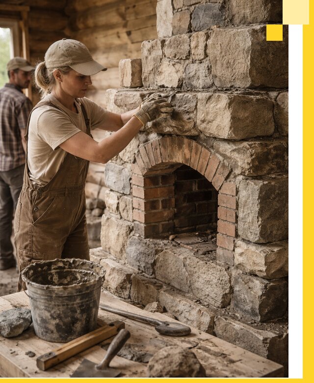 Каменные печи на заказ и монтаж в Барнауле, долговечные решения