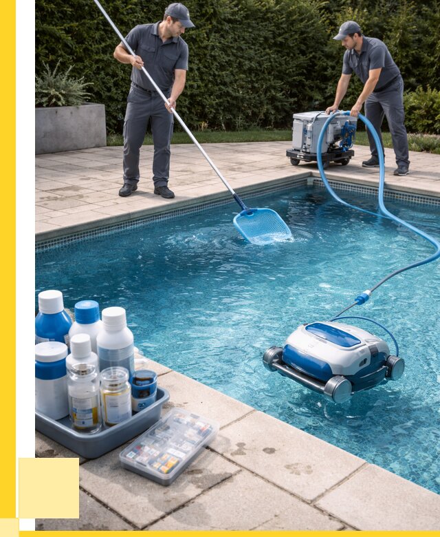 Чистка бассейнов в Барнауле роботами, от 4552 р. | ЭриданБрн