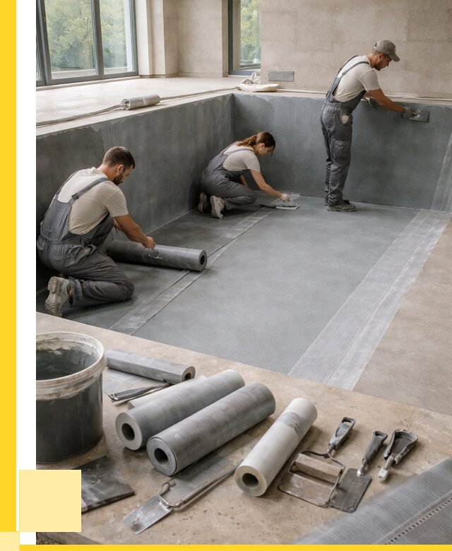 Гидроизоляция бассейнов в Барнауле от 2023 р., ЭриданБрн