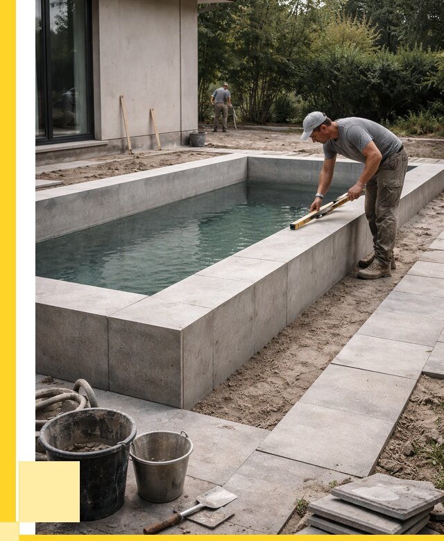 Строительство бетонного бассейна в Барнауле от 1213920 р. | ЭриданБрн