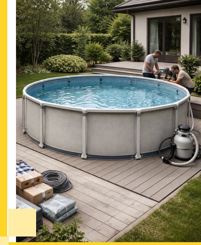 Купить каркасные бассейны в Барнауле от 45522 р. | ЭриданБрн