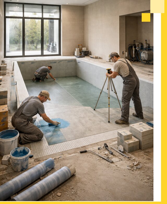 Проект и строительство закрытых бассейнов в Барнауле под ключ