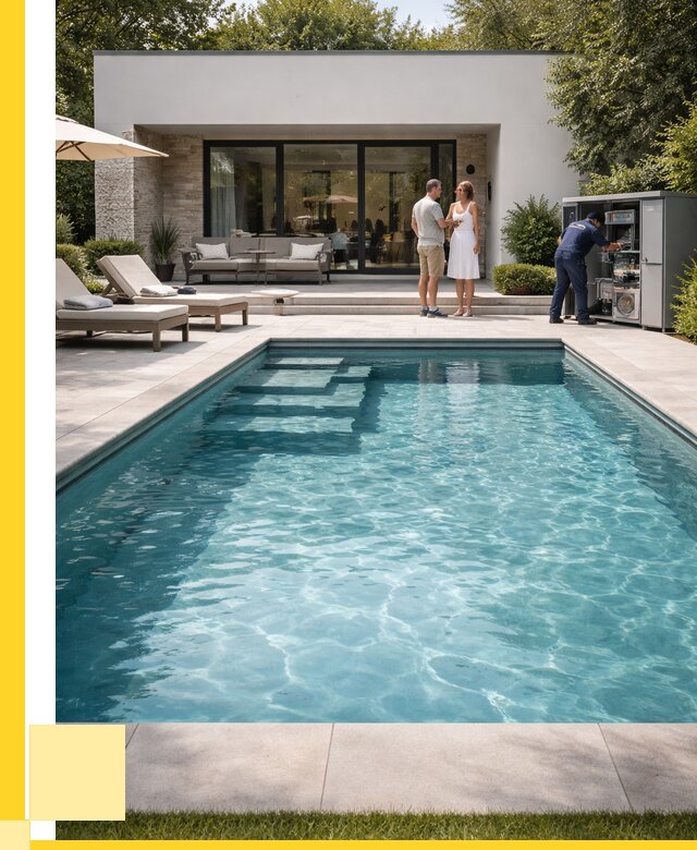 Бассейн в доме в Барнауле под ключ от 1213920 р. | ЭриданБрн