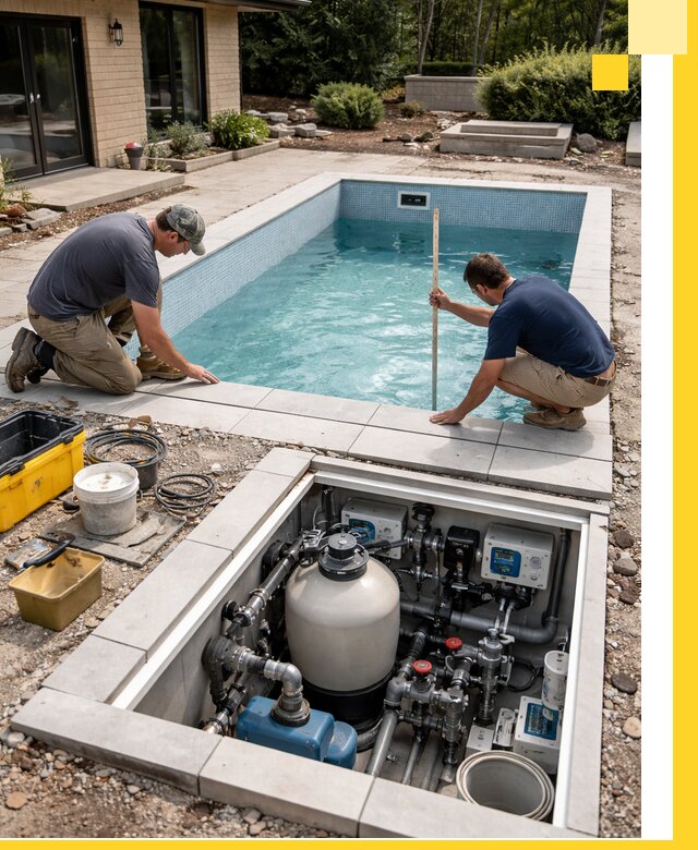 Строительство качественных домашних бассейнов под ключ в Барнауле