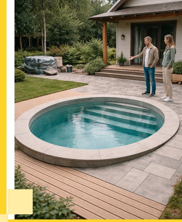 Бассейн на даче под ключ в Барнауле от 202320 р., ЭриданБрн