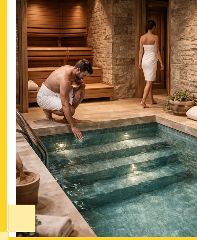 Сауна с бассейном под ключ в Барнауле от 121392 р., ЭриданБрн