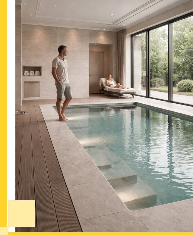 Бассейны в коттедже под ключ в Барнауле от 1213920 р. | ЭриданБрн