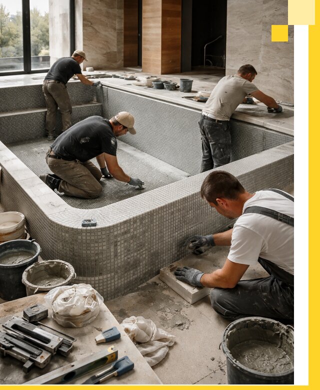 Строительство и установка СПА бассейнов под ключ в Барнауле