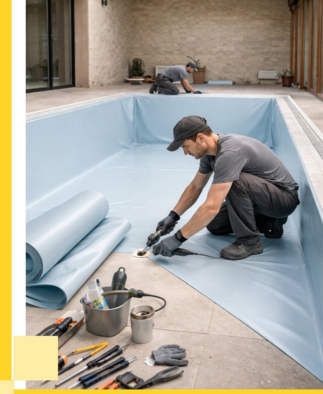 Пленка ПВХ для бассейнов в Барнауле от 2529 р. | ЭриданБрн