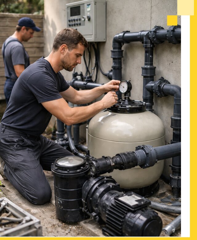 Поставка и монтаж фильтровального оборудования для бассейнов в Барнауле