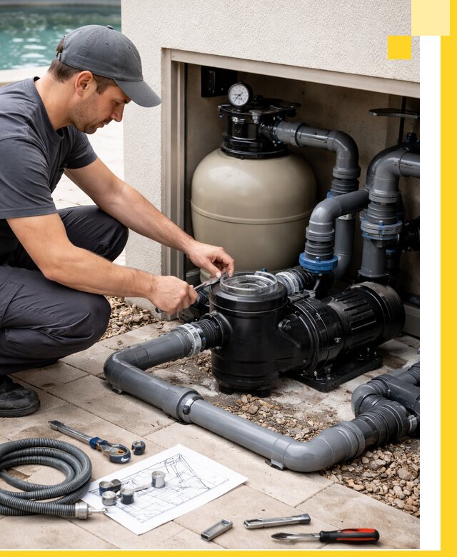 Поставка, монтаж и сервис насосов для бассейнов в Барнауле