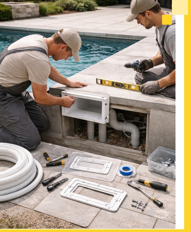 Поставка и установка скиммеров для бассейнов в Барнауле