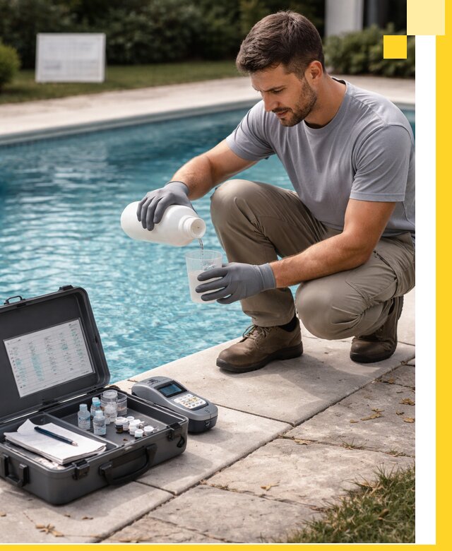 Профессиональная дезинфекция воды в бассейне в Барнауле