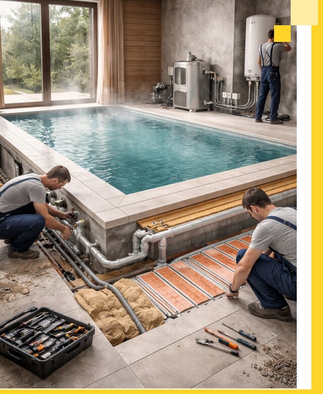 Проектирование и строительство тёплых бассейнов в Барнауле