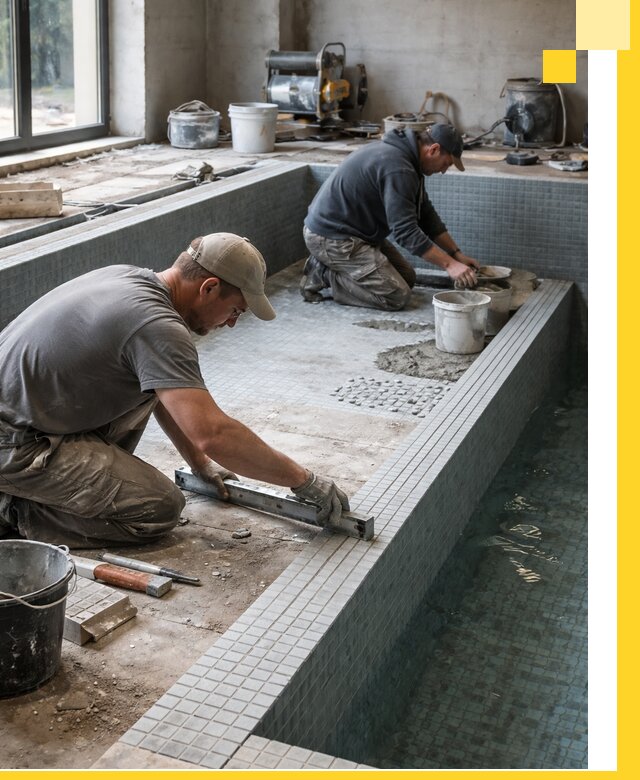 Строительство бассейна в частном доме в Барнауле под ключ