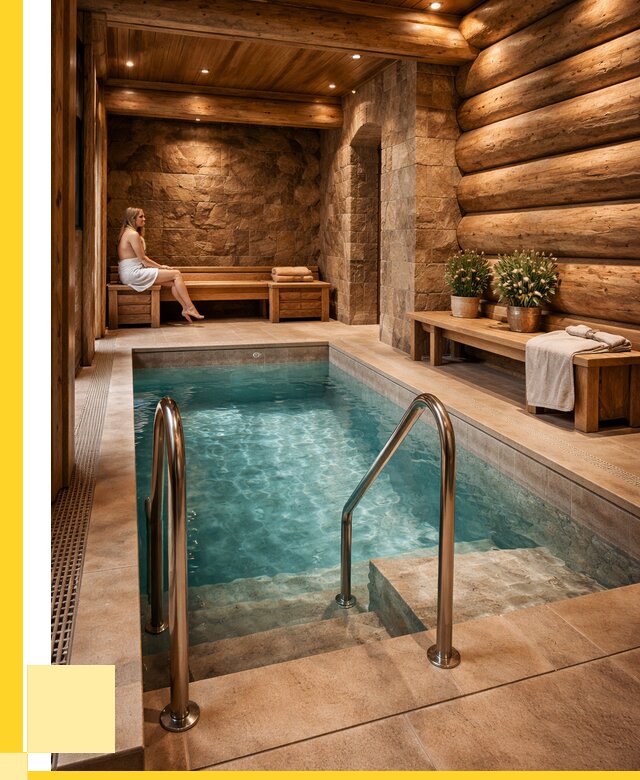 Аренда бани с бассейном в Барнауле от 1517400 р. | ЭриданБрн