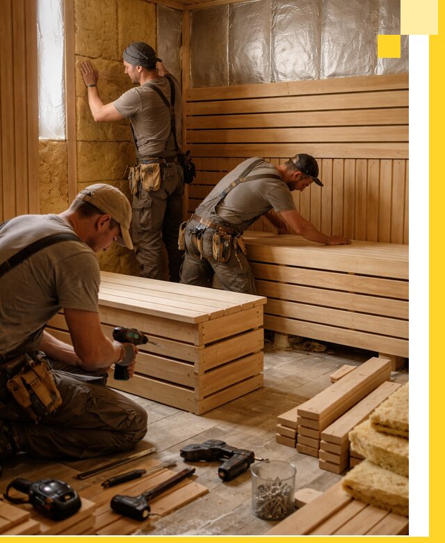 Профессиональное строительство саун под ключ в Барнауле